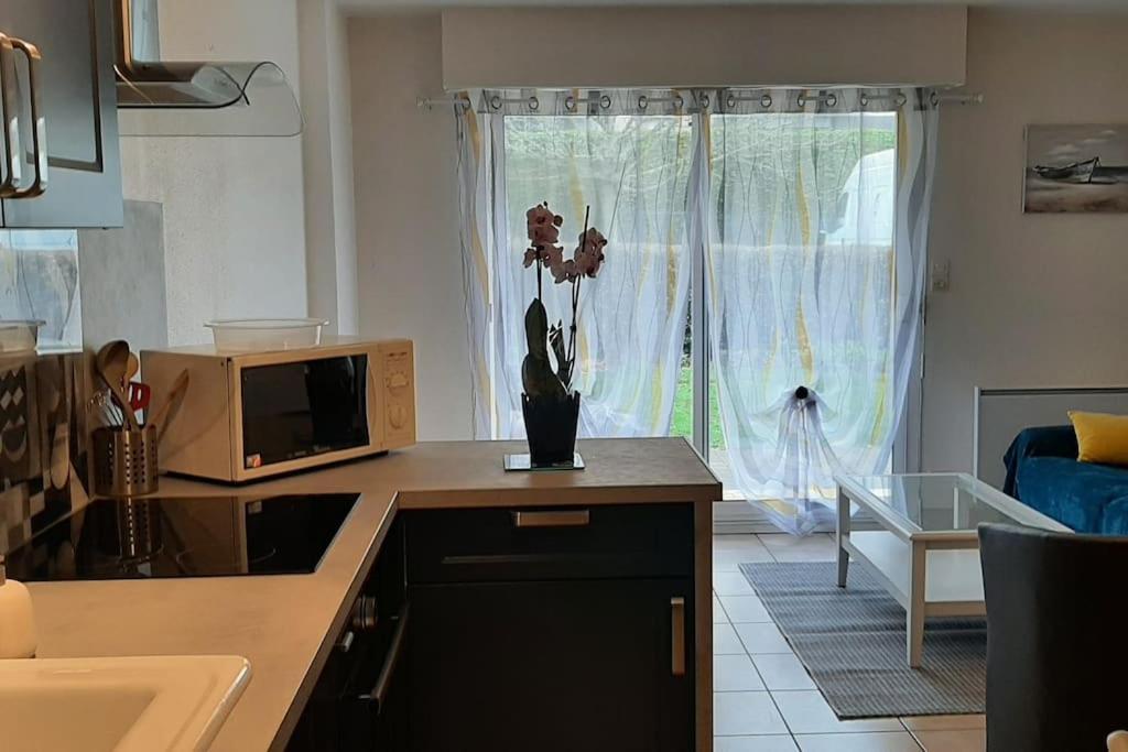 Hyper Centre De Sarzeau, Grand Appartement Au Calme Avec Jardinet Ngoại thất bức ảnh